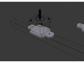 cl-260 ultimaker clone z-motor mount 3d printer parts 3d print model - Mito3D
