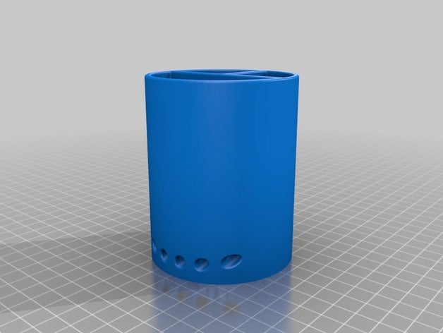 spazzolino da denti titolare stand 3D print model - Mito3D