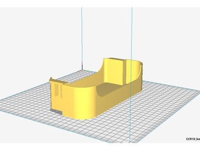 frigorifero cassetto cucina & sala da pranzo parte di ricambio vassoio 3d print model - Mito3D