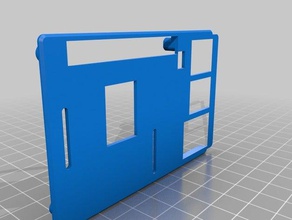 raspberry pi 3 case b+ top cover poe pins electronics 3d print model - Mito3D