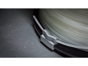 curvo clipe de filamento retentor do cotovelo Impressora 3d acessórios 175mm autodesk fusão 360 clip cabo fusion360 madewithfusion360 3d print model - Mito3D
