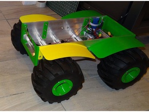böse-rover03 banebots p60 Getriebe rc4wd demolisher in der Robotik crawler r c rc-crawler 3d print model - Mito3D