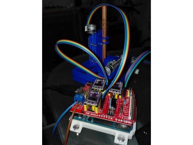 mini plotter cnc electronics 3D print model - Mito3D