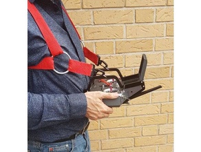 frsky horus x12s mount neck strap diy drone holder remote control 3d print model - Mito3D