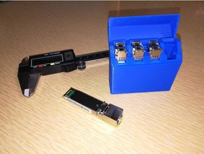 99 sfp kit interruptor de porta fibra venda pinshapecom computador rede proteção 3d print model - Mito3D