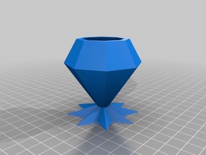 mini vase outdoor & garden 3d print model - Mito3D