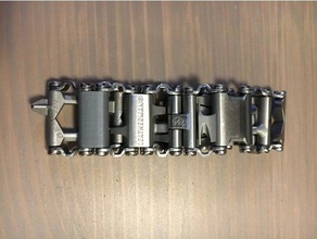 leatherman banda de rodagem ajuste links partes 3d print model - Mito3D