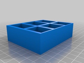 storage - Organisation container box Sache 3d print model - Mito3D