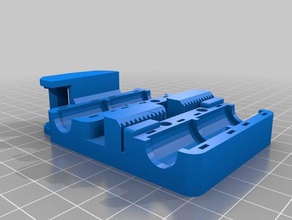 anet a8 x carrige chain + belt gap mod 3d printer parts 3d print model - Mito3D