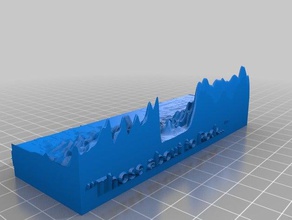 columbus blue jackets objetivo de chifre espectrograma matemática 3d print model - Mito3D
