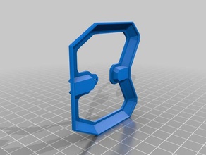 ex-s2 nerf strife janela modular tampa do motor hobby 3d print model - Mito3D