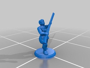 man shotgun games game stratergy toy toys zombie zombies 3d print model - Mito3D