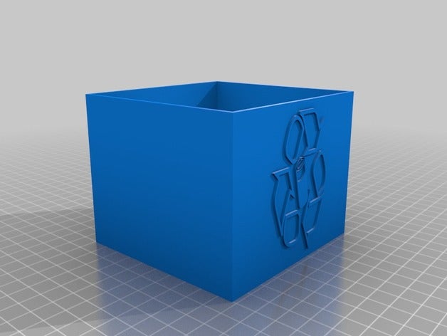 pil Geri Dönüşüm Kutusu 3d baskı bin bo te kutusu recyclage geri dönüşüm 3D print model - Mito3D