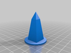 golem arcana victory point pylon marker games 3d print model - Mito3D