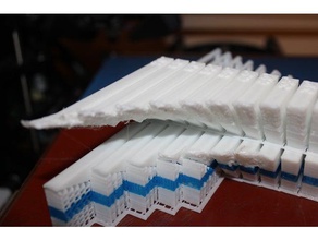 Brücke überhang mashup 3d-Druck-tests testen demo die demonstration Bildung Drucker-demonstration Stamm Unterstützung test print 3d print model - Mito3D
