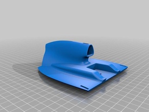 openrc f1 lid intake duct r c vehicles 3d print model - Mito3D