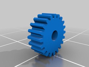 gear 1 parts 3d print model - Mito3D