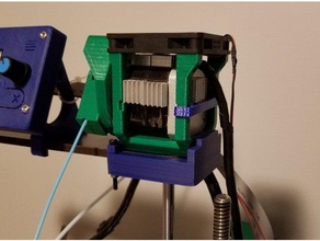 qu- bd z rod brace + motor mount cable guide 3d printer parts nema17 qubd smooth 3d print model - Mito3D