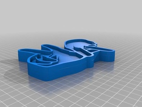 virginia hand sign va 3d printing gang gmu jmu symbol uva vcu 3d print model - Mito3D