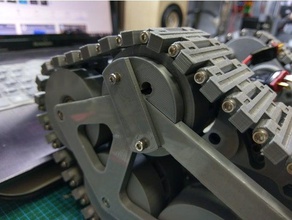 rc serbatoio - ruota di ingranaggio planetario r c i veicoli 3d print model - Mito3D