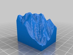 topo La impresión en 3d 3d print model - Mito3D