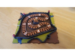 carcassonne suppléant tableau de bord jeux 3d print model - Mito3D