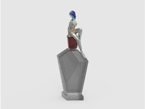 botella de perfume la moda 3d print model - Mito3D