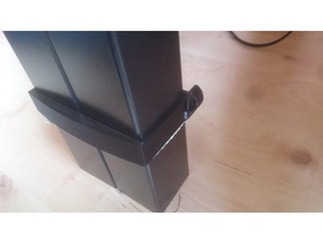 ikea lack clip-togethers office 3d printer accessories enclosure furniture hack 3d print model - Mito3D