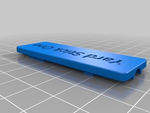 yard-stick in einem Fall - Elektronik 3d print model - Mito3D