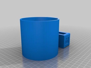 bunk bed cup holders organization holder 3d print model - Mito3D