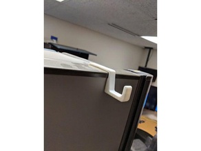 herman miller cubica coat hook office 3d print model - Mito3D