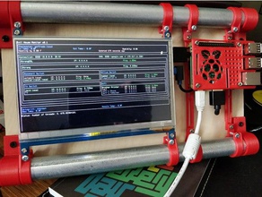 emt elettronica a montaggio piatto computer mpcnc raspberry pi 3d print model - Mito3D