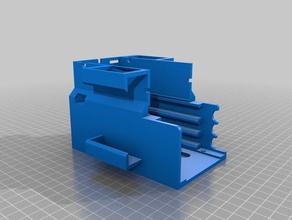 raspberry pi server case Buldozer 3d baskı durumda raspi 3d print model - Mito3D