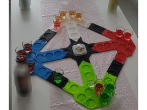 parti drinkimble drinktrouble oyuncak & oyun aksesuarları boardgame ıkea kimble mıknatıs mıknatıslar pop-o-matik içki kadehi snaps cam supermagnetede sorun 3d print model - Mito3D