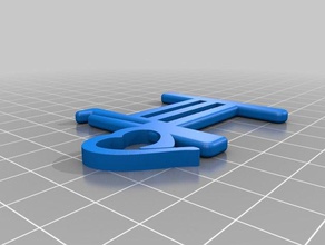 le fil de canette à broder marqueur passe-temps la crochet point repère 3d print model - Mito3D