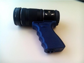 olympus ar a01 sony as15 as20 aderência câmera o flutuante de preensão manual alça punho pistola actioncam 3d print model - Mito3D