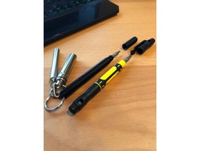 edc - caneta, chave de fenda as ferramentas ecd 3d print model - Mito3D