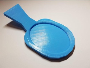 servir cuchara de titular comida & bebida 3d print model - Mito3D