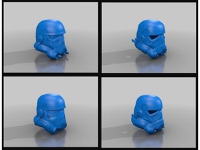storm trooper helmet purist alternative options wearable 3d printing 3d print model - Mito3D