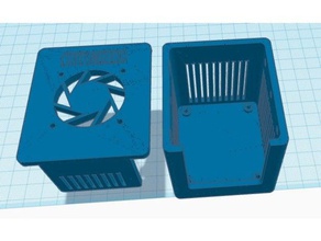 mosfet enlosure 3d printer parts box case holder mount 3d print model - Mito3D