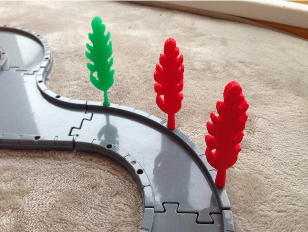 tomica ağaç oyuncak & oyun aksesuarları plarail sistemi şehir 3D print model - Mito3D