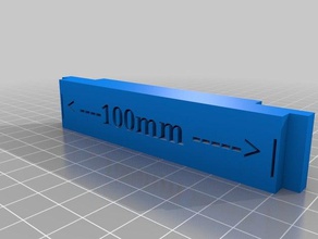 75mm 100mm de quadro espaçador A impressão 3d 3d print model - Mito3D