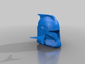 sw attacco dei cloni soldato casco mk1 La stampa 3d 3d print model - Mito3D
