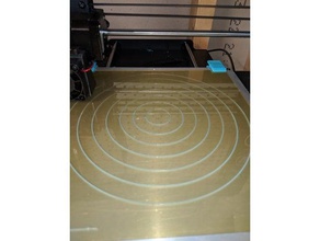 bullseye bed level check 3d printing tests leveling calibration 3d print model - Mito3D