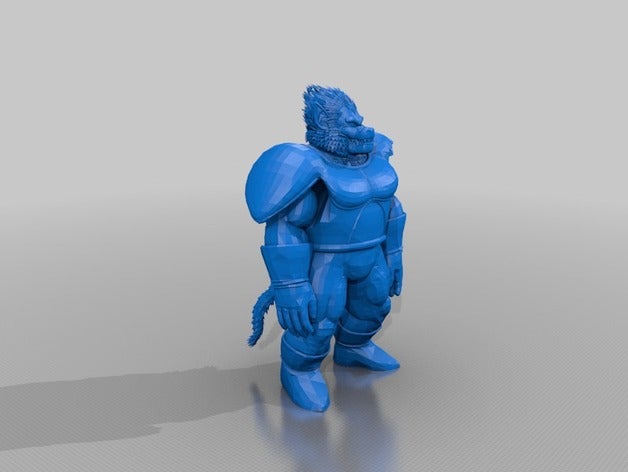 vegeta ape - dragonball z criaturas 3D print model - Mito3D