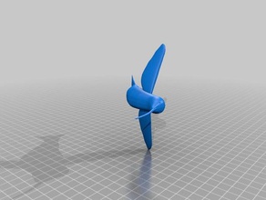 colibri animaux 3d print model - Mito3D