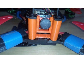 realacc x210 - x camera mount r c vehicles copter fpv micro quadcopter runcam sparrow 3d print model - Mito3D