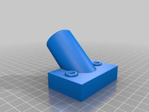 gardena single item holder outdoor & garden 3d print model - Mito3D