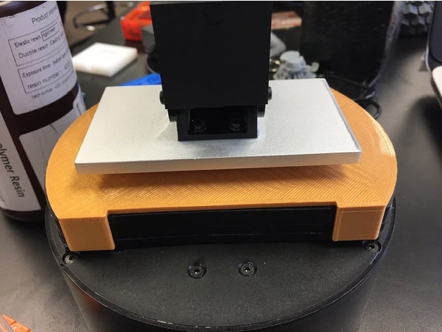sparkmaker vat lid 3d printer accessories resin 3D print model - Mito3D