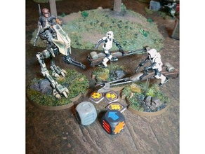 star wars legion vehicle damage dice toys & games 3d print model - Mito3D